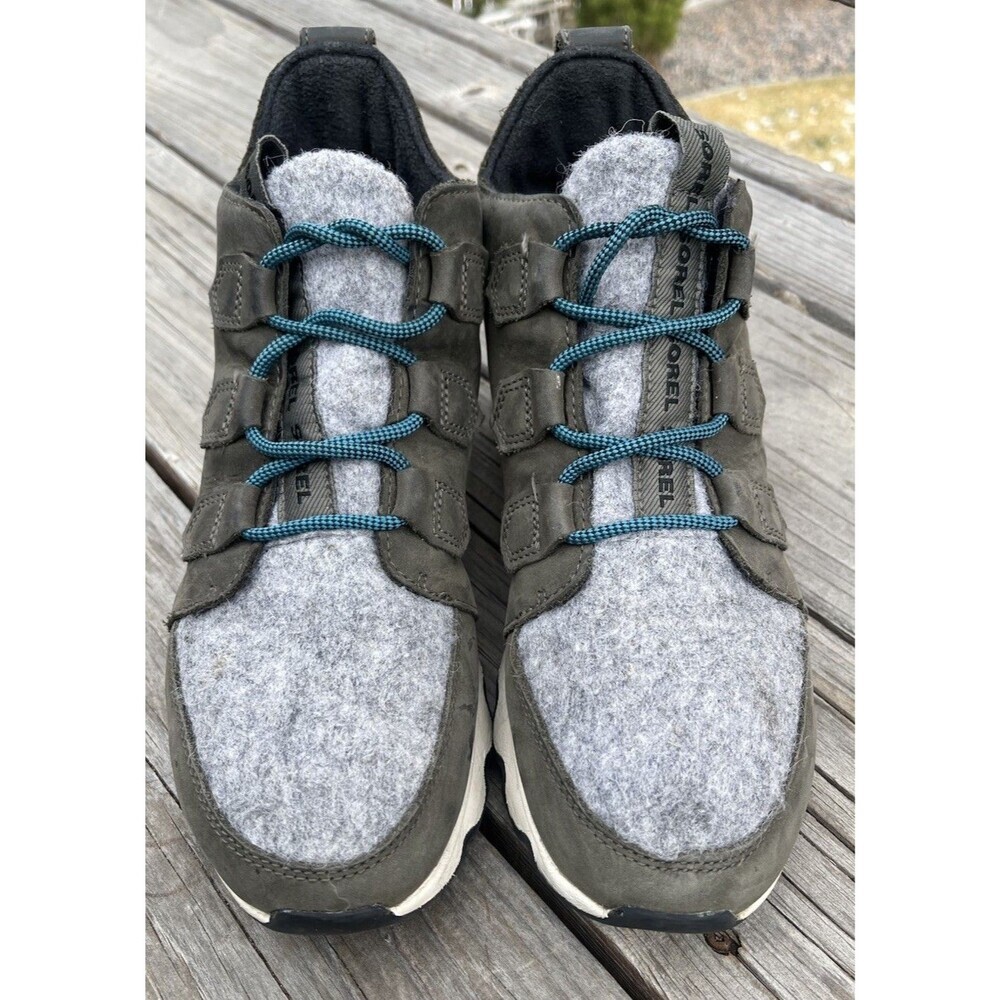 Sorel Kinetic Caribou Women's 9.5 Waterproof Lace Up Winter Ankle Boots NL3767 - Picture 3 of 13